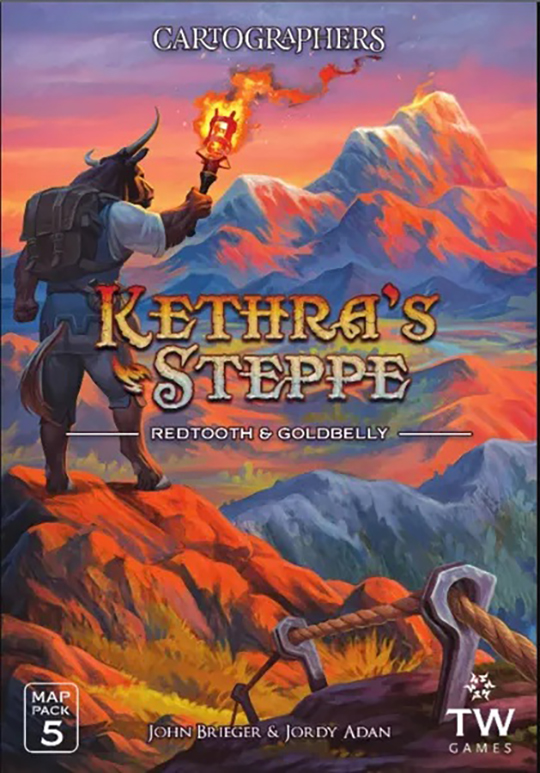 Cartographers: Map pack 5 Kethra's Steppe