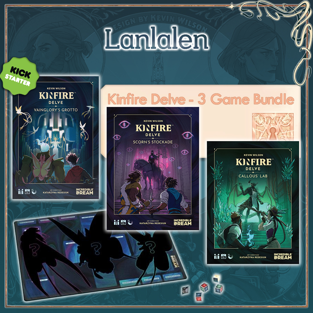 Kinfire Delve - 3 Game Bundle [KS] [Pre-Order]