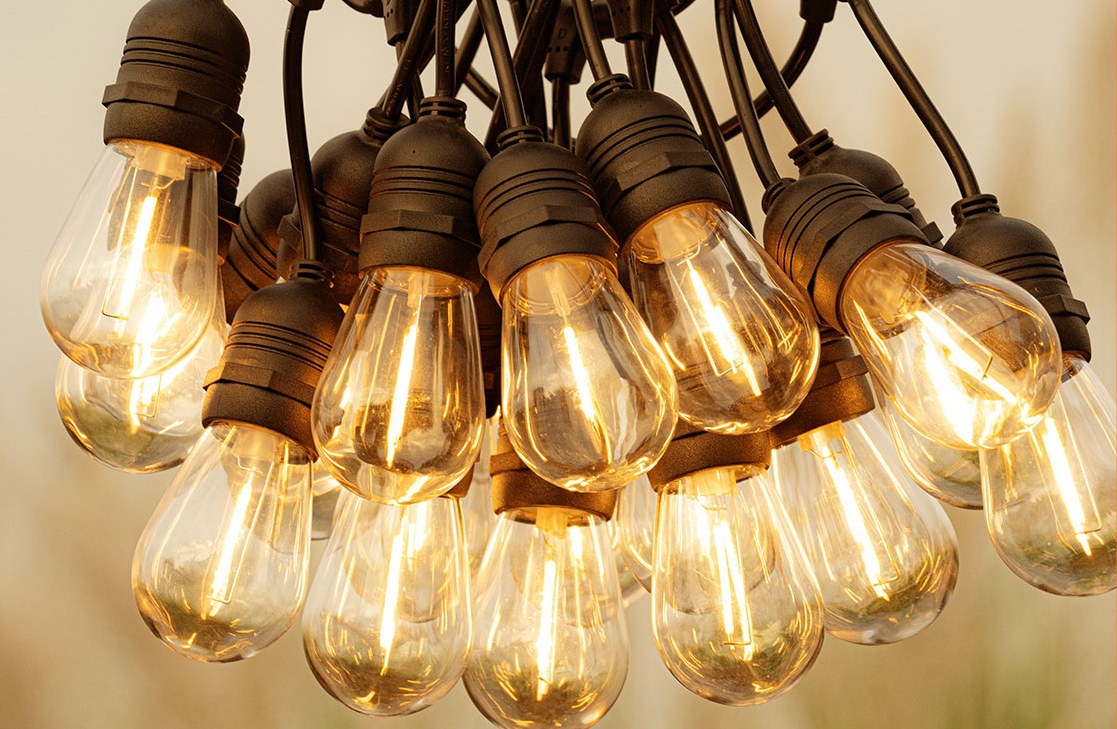 ไฟระย้า สายไฟห้อยระย้า LED EVE 5W 7W 9W 13W 5เมตร15หลอด 10เมตร30หลอด แสงขาว แสงส้ม ไฟแต่งสวนไฟตกแต่ง ไฟงานฉลอง ไฟปีใหม่ ไฟประดับเต็นท์