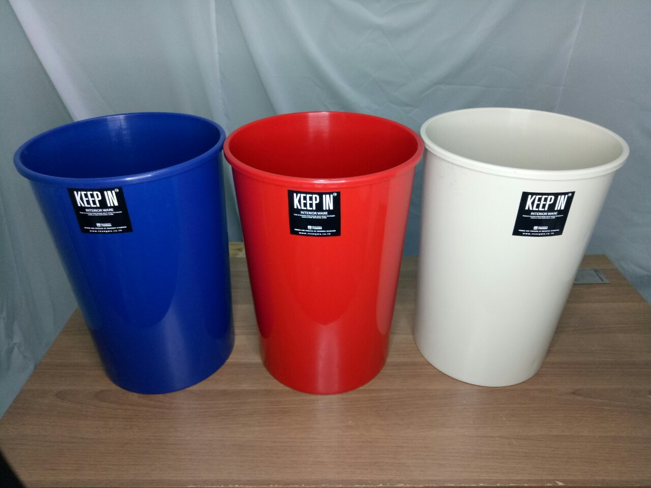 ถังขยะทรงกลม ไม่มีฝา 20 ลิตร