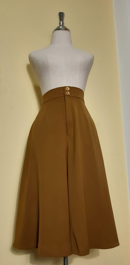 กางเกงขาบานงานวินเทจ