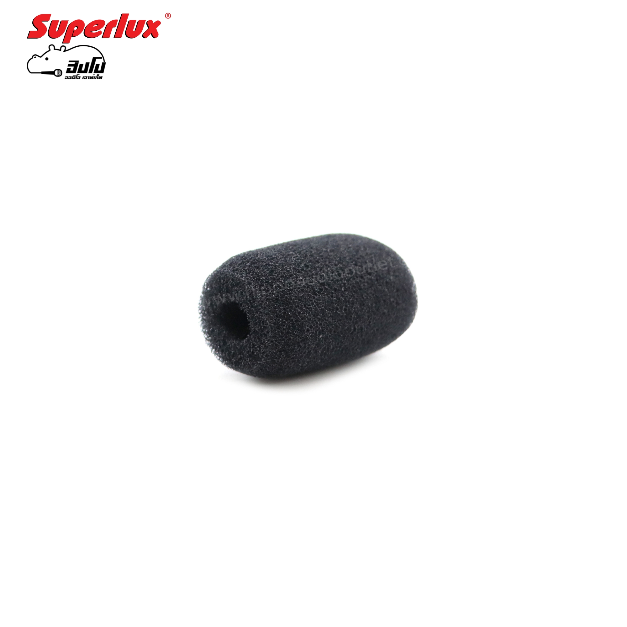 ฟองน้ำหัวไมค์ SUPERLUX S02 RTA 6mm. ECM 999 (SP1)
