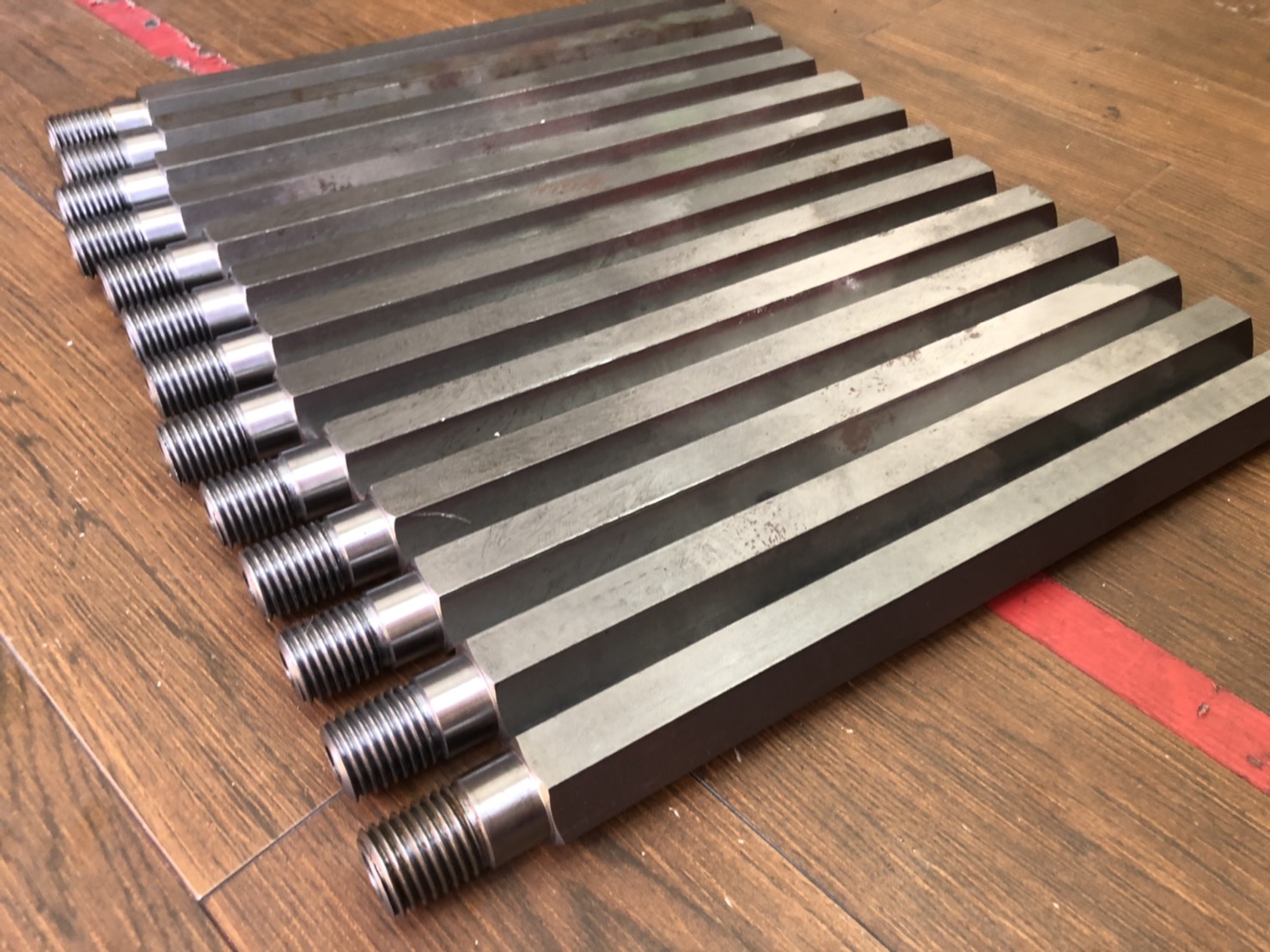 ก้านต่อดอกคอริ่งทีเร็ก T-REX 50cm. 1-1/4"UNC to 1-1/4"UNC