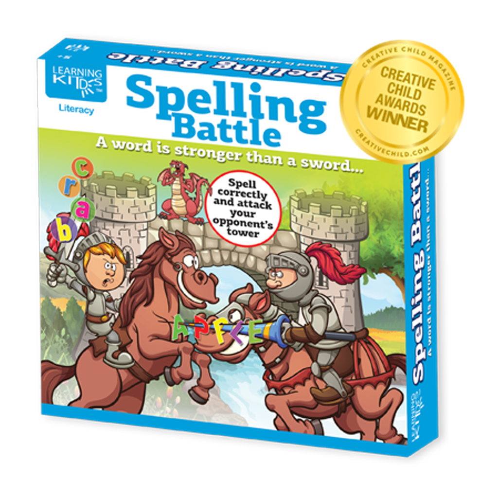 Learning Kitds Spelling Battle