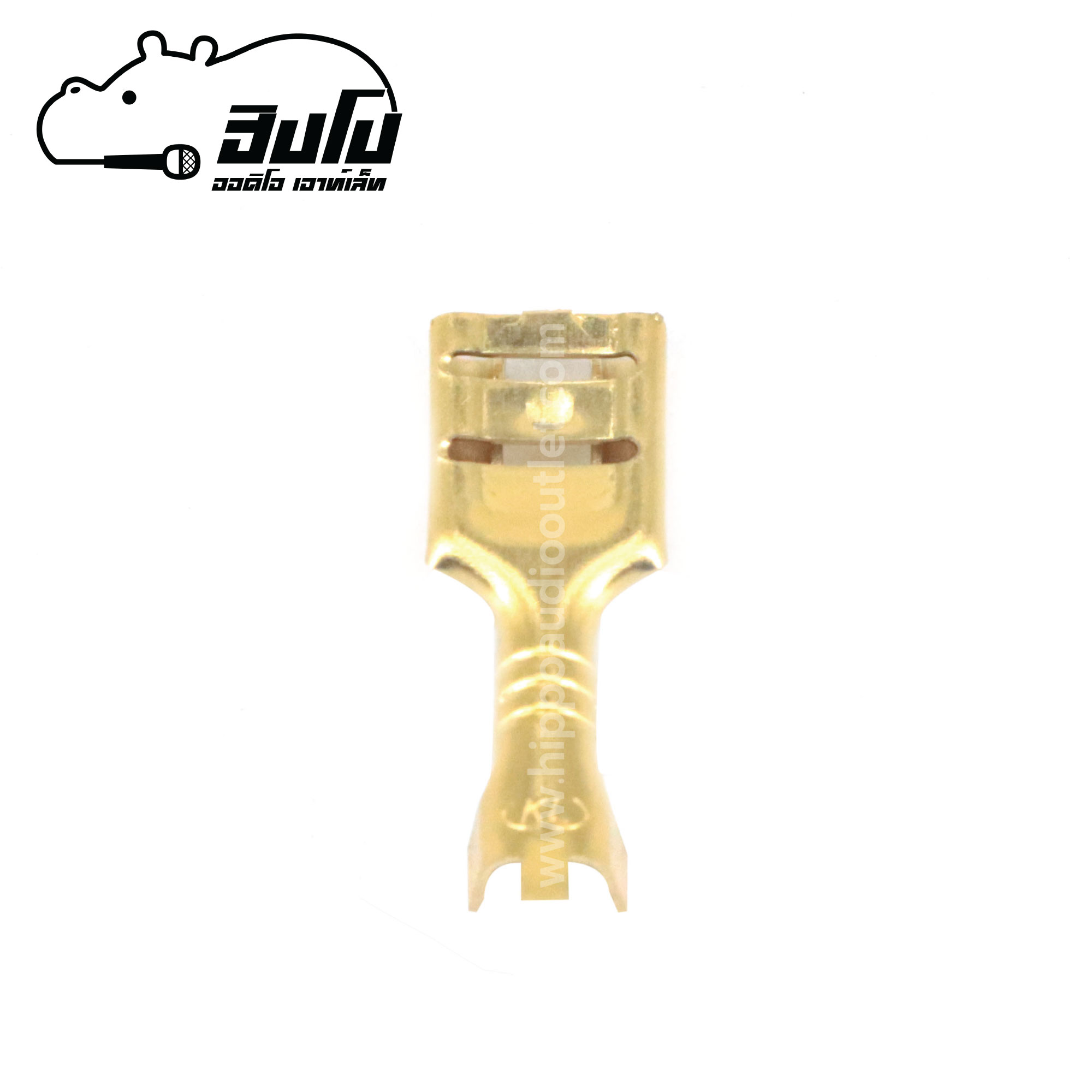 หางปลา 6.3 MM. ND 6.3 F AU (100 ตัว) (ก1.1)