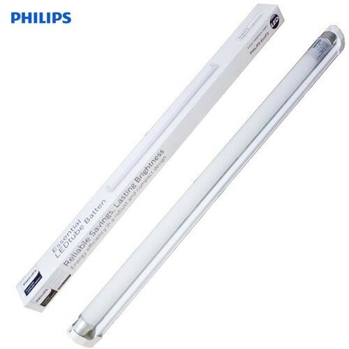 Philips ชุดไฟสำเร็จ LED รุ่นBN015 8W 18W แสงขาวพร้อมใช้งาน เลือก แบบยาว60CMและ120CM สินค้าประกอบพร้อมใช้งาน มาพร้อมหลอดไฟ และขารางไฟ