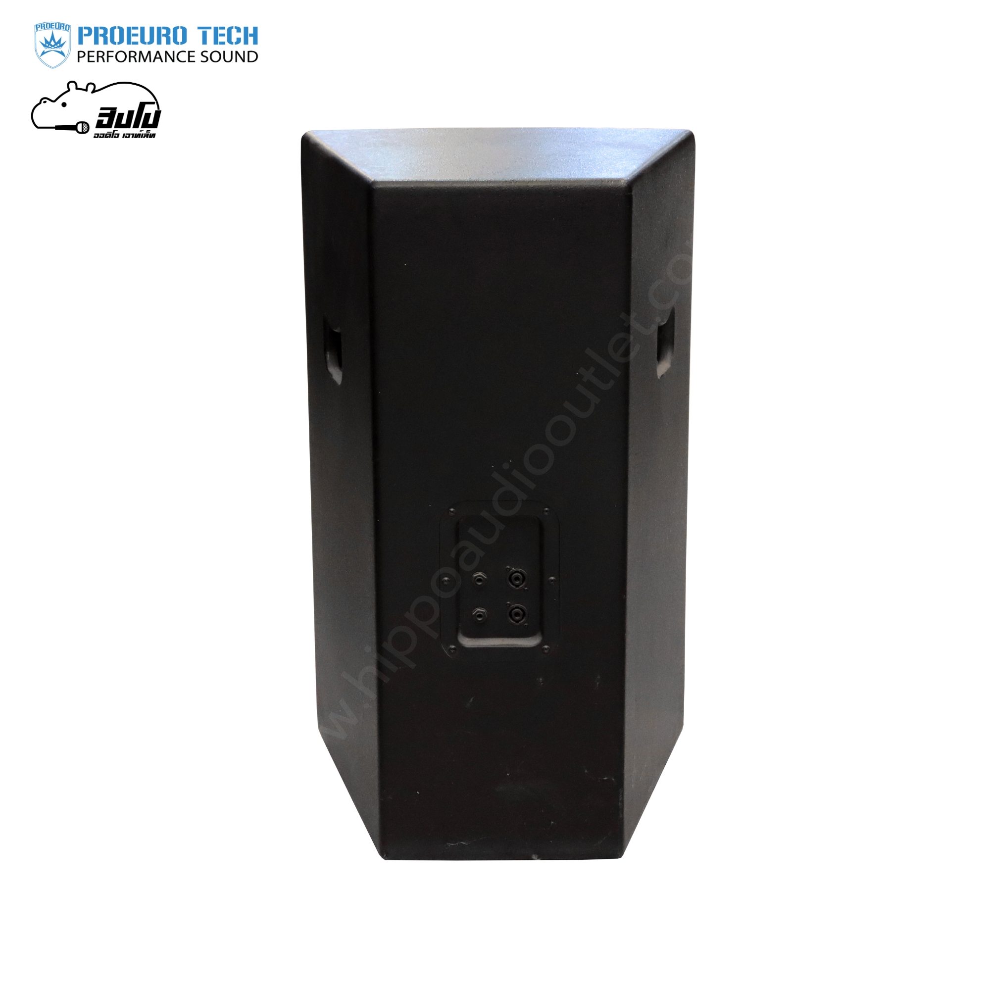 ตู้ลำโพงเสียงกลาง 15 นิ้ว PROEUROTECH (ทรงคางหมู) (PP1)