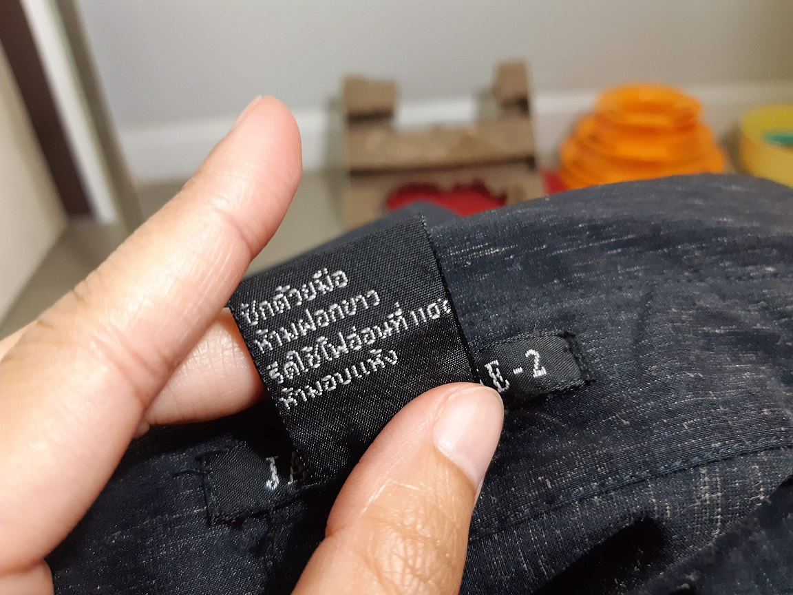 เดรสสีดำ แบรนด์ JASPAL มือสอง