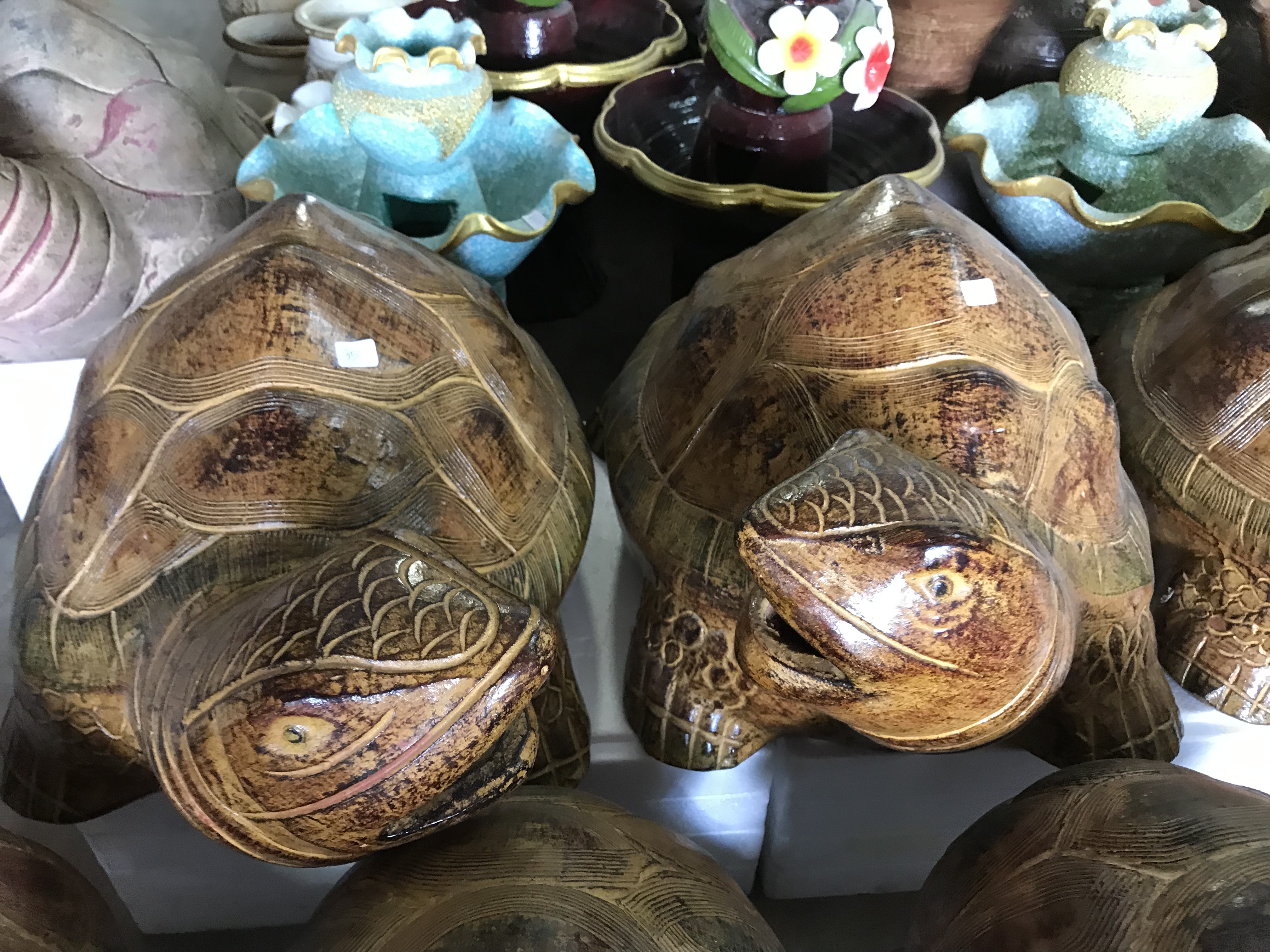 เต่าดินเผาใหญ่