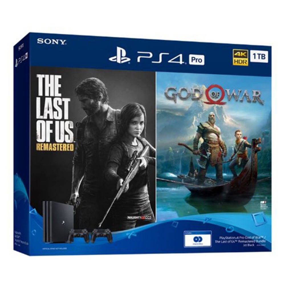 Playstation4 Pro God of War & The Last of Us Bundle Pack