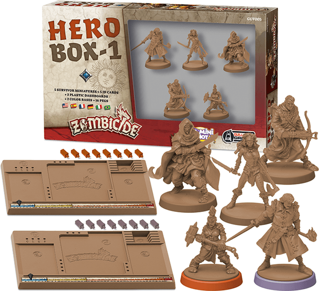 Zombicide Black Plague: Hero Box 1