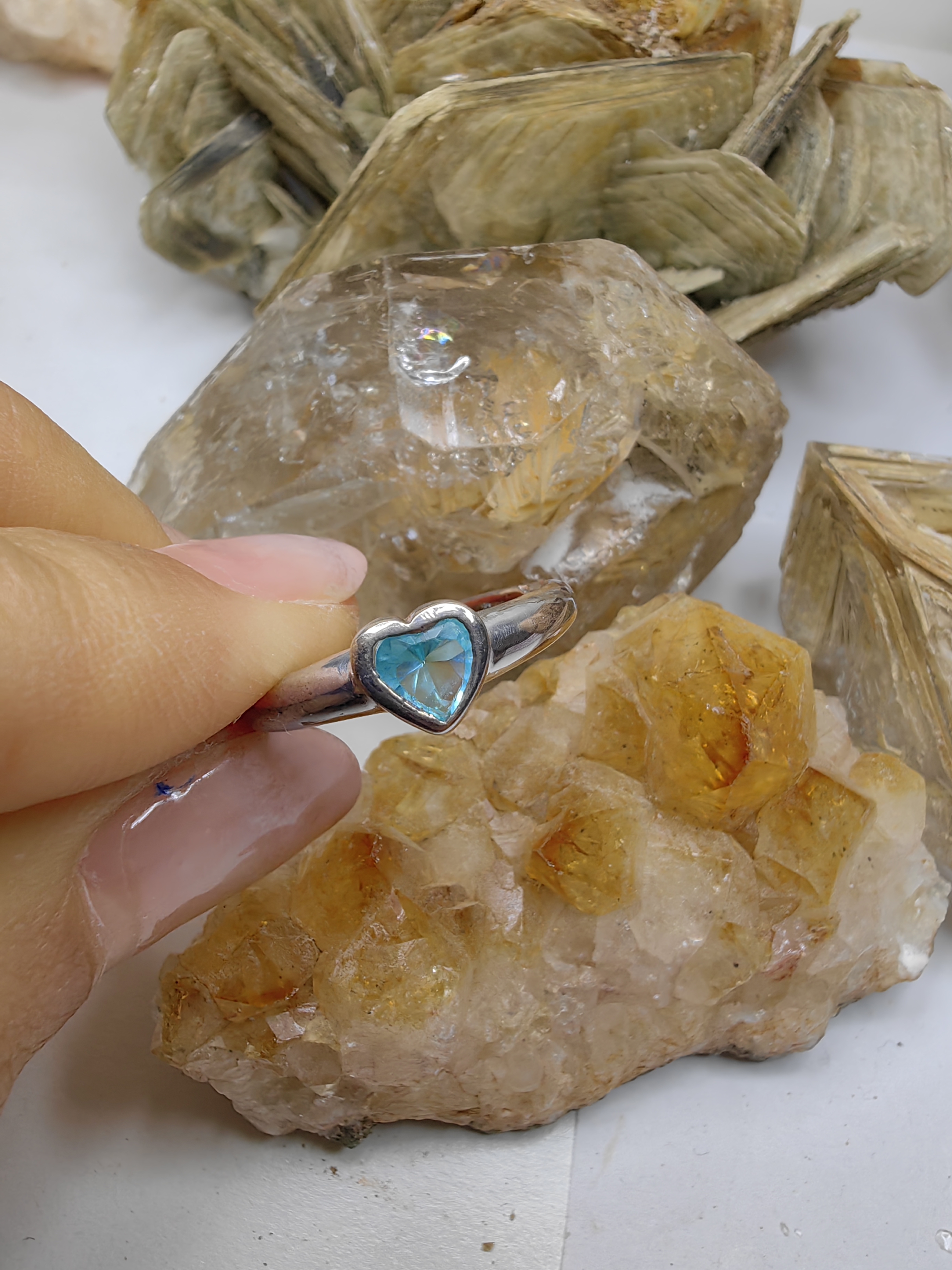 ไพลิน เงินแท้ 92.5% Blue Sapphire 925 Sterling Silver Ring
