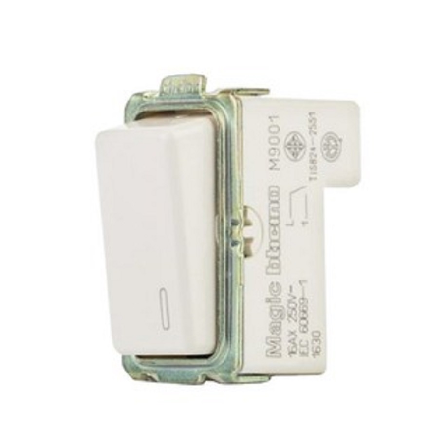 Bticino สวิทซ์-ปลั๊ก Magic Advance สวิทซ์ทางเดียวและสวิทซ์สองทาง MAGIC-ADVANCE M9001/M9003
