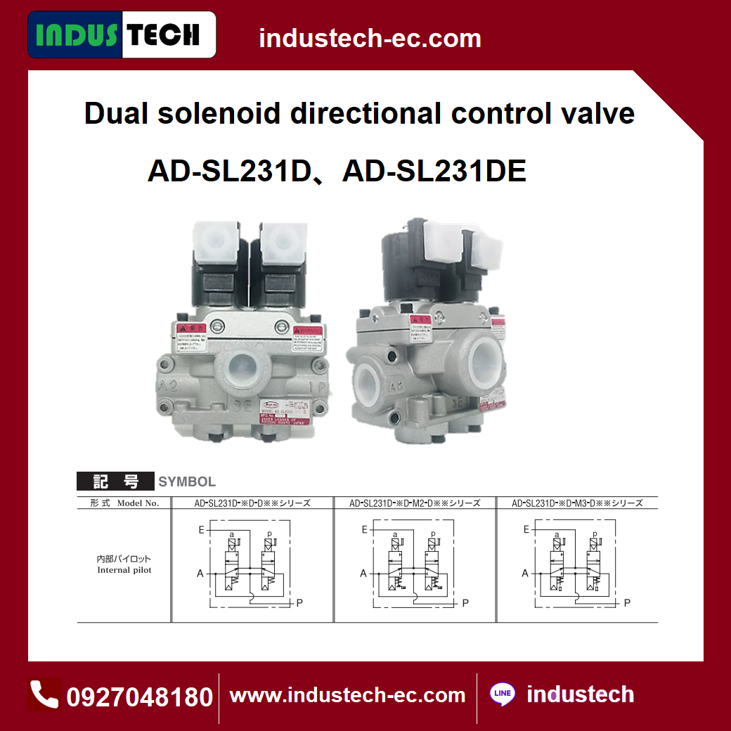 Toyooki Dual solenoid directional control valve รุ่น Toyooki AD-SL231D