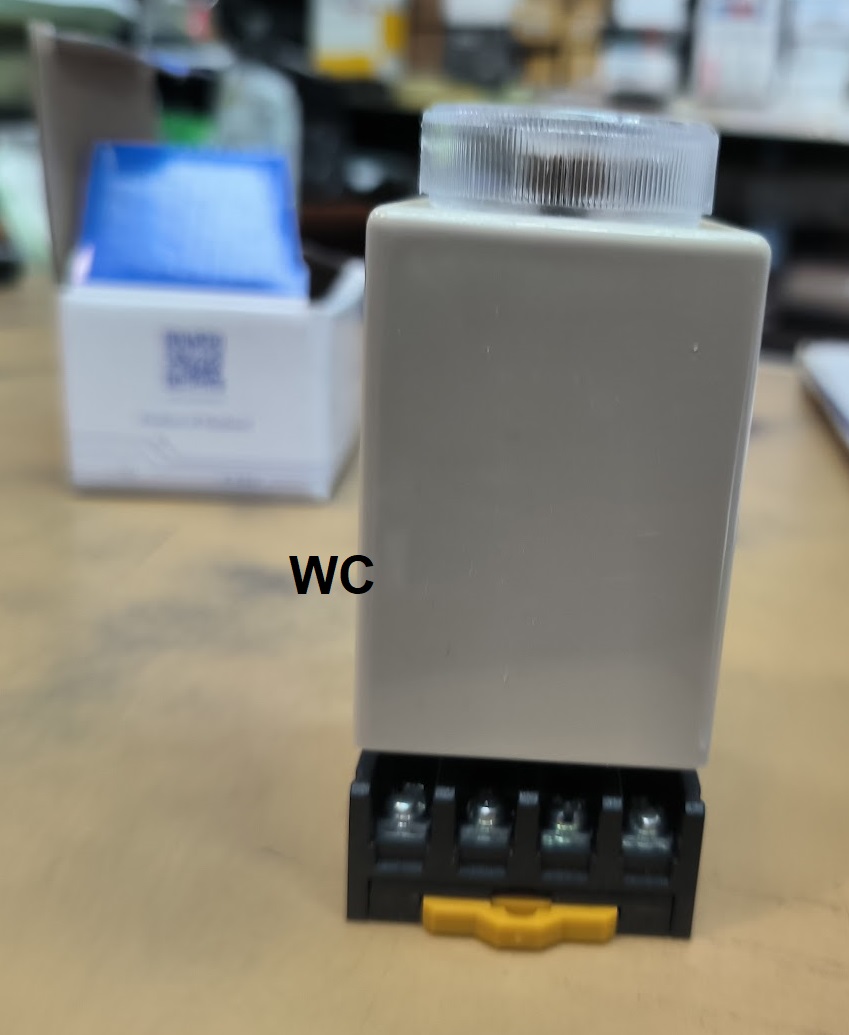 WIP นาพิกาตั้งเวลา Timer 380V ทามเมอร์ WIP34 (ไทม์เมอร์) WIP WT34 ไทร์ B ไทม์เมอร์แบบหน่วงเวลา WT-34 รุ่น B