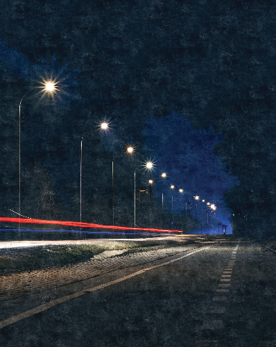 LED Street Light Model: ZD516-BUC สินค้าพรีเมี่ยม รับประกัน 3 ปี