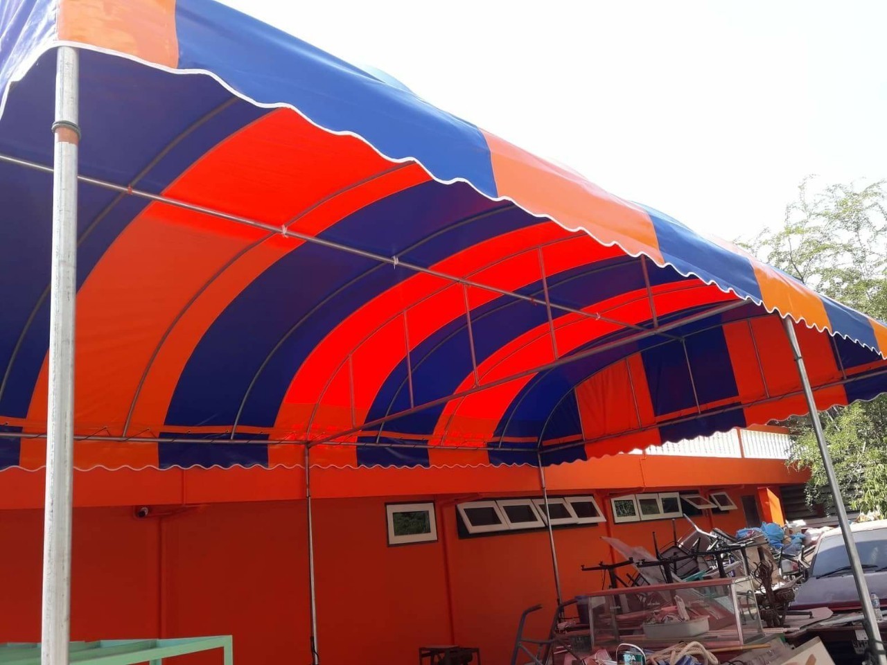 โกดังผ้าใบเก็บสินค้า (Ware house)