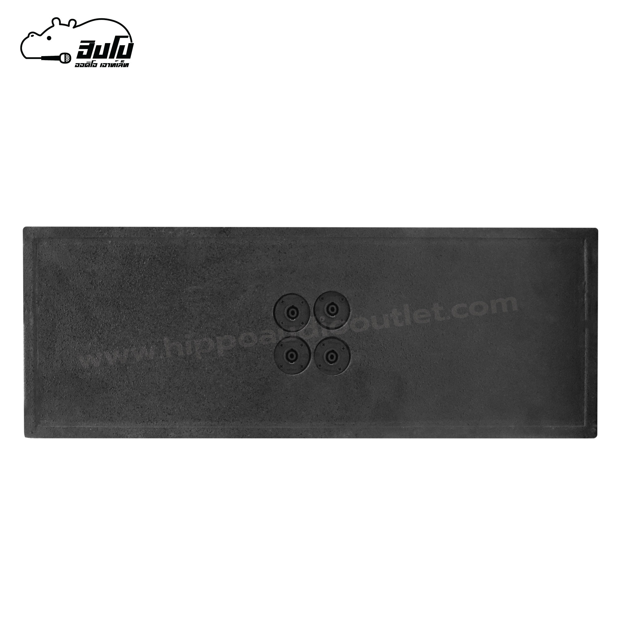 ตู้ประกอบสำเร็จ 12 นิ้ว สไลด์//ดำเรียบ 12F05+888(12+0+12) (PP1)