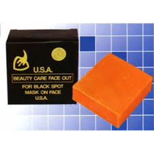สบู่เค USA beauty care face out สบู่เคสีดำ สบู่ส้มเค ชำระล้างสิ่งสกปรก