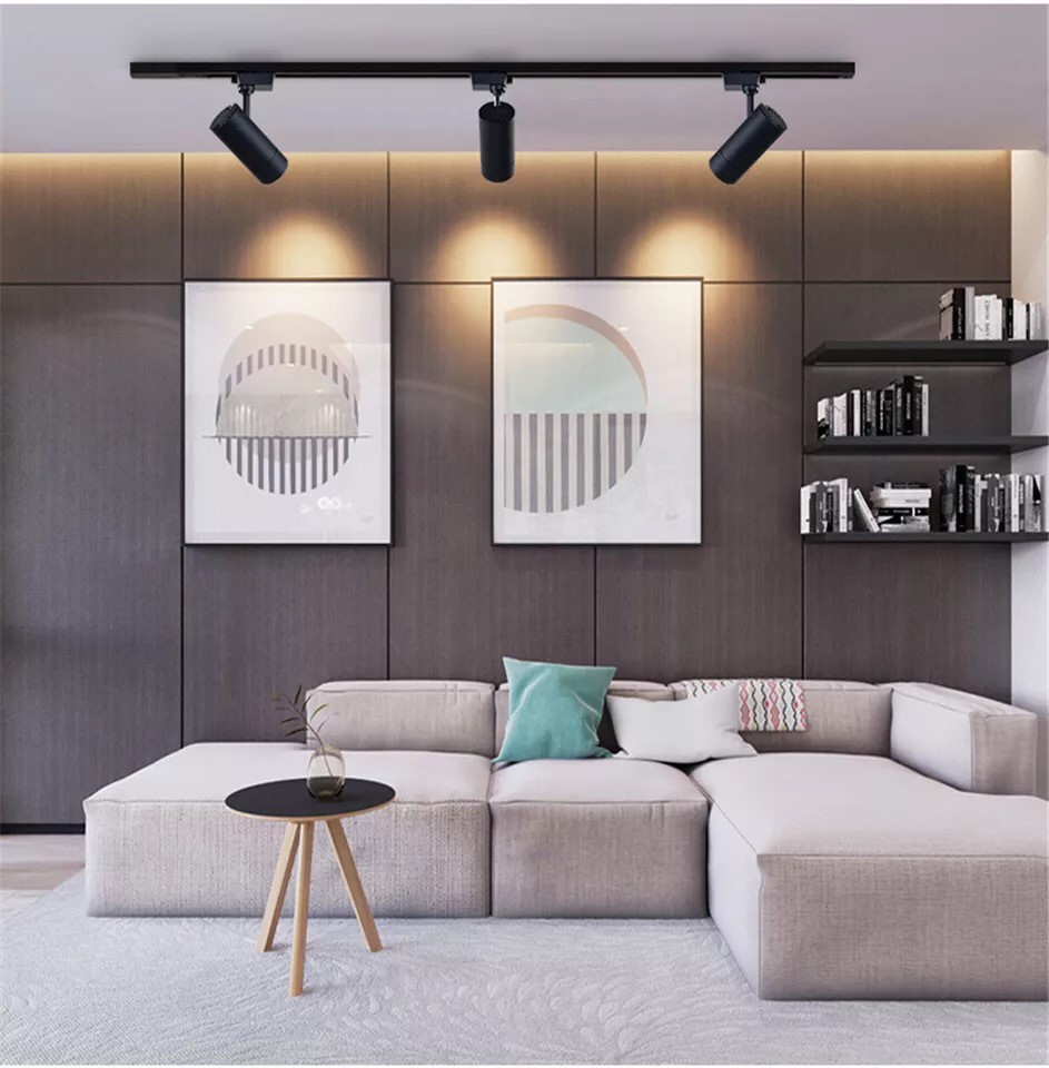 LED Tracklight 35W โคมแทร็คไลท์แอลอีดี สีขาว และ สีดำ ขนาด 35 วัตต์