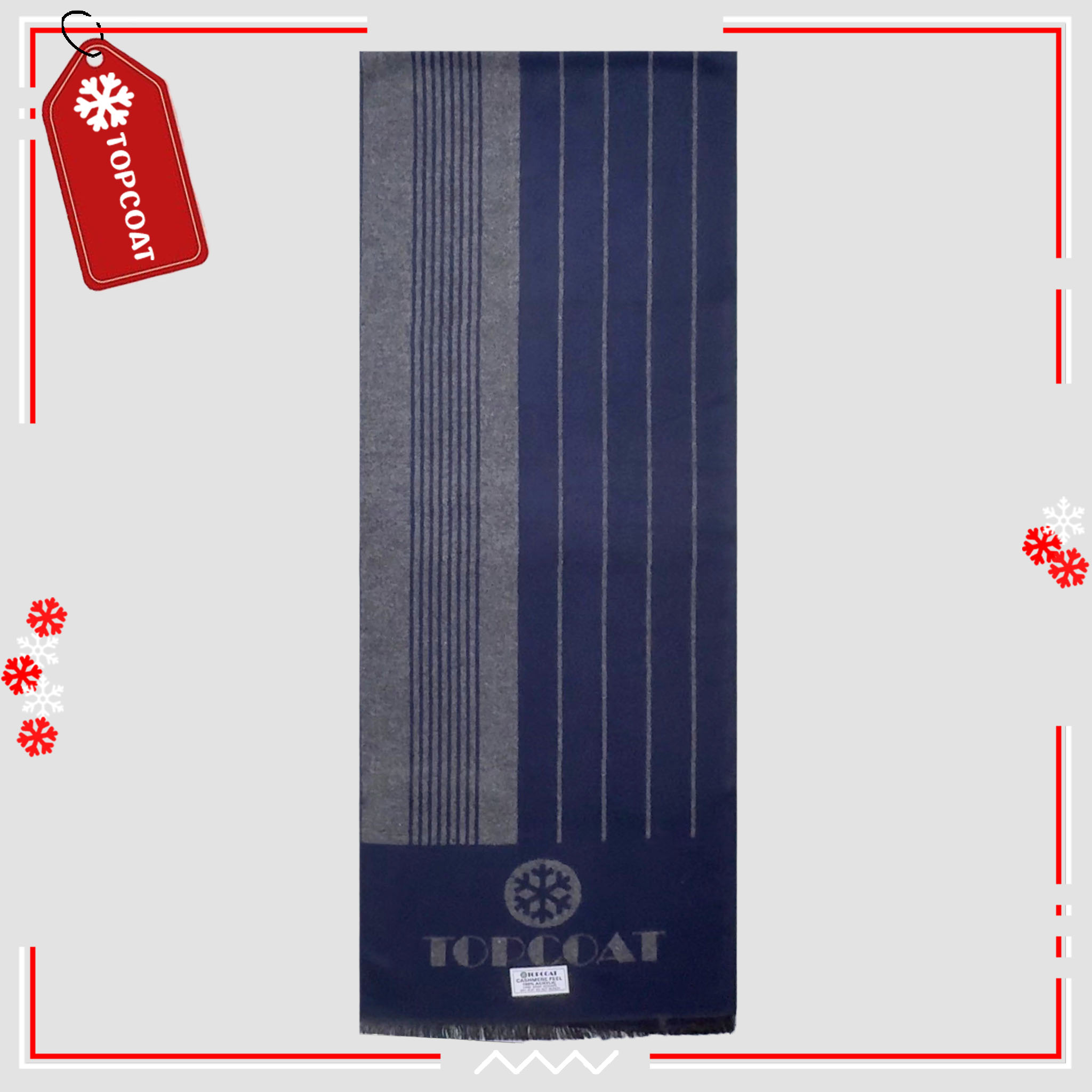 ผ้าพันคอกันหนาว (Formal) ผืนใหญ่ น้ำหนักเบา ไม่คัน ใส่สบาย