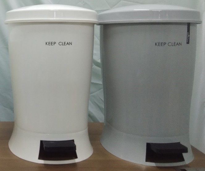 ถังขยะเท้าเหยียบ ทรงกลม 25 ลิตร