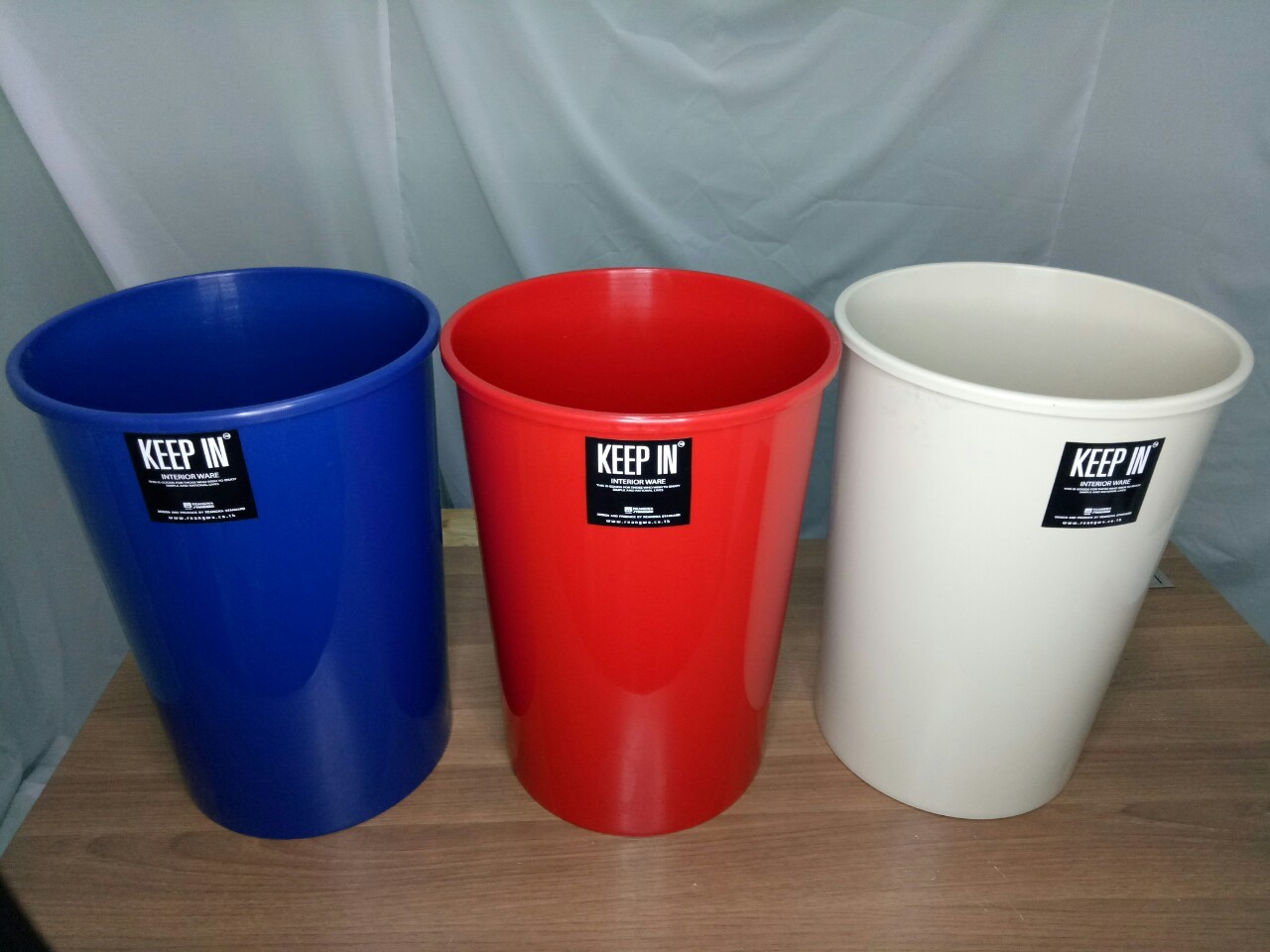 ถังขยะทรงกลม ไม่มีฝา 5 ลิตร