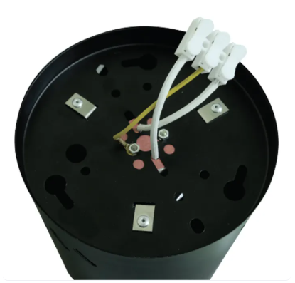 SHINING SURFACE โคมดาวน์ไลท์ แบบติดลอย ขนาด 4 นิ้ว ขั้ว E27 ทรงกระบอกกลม ไม่ร่วมหลอดไฟ สีดำและสีขาว