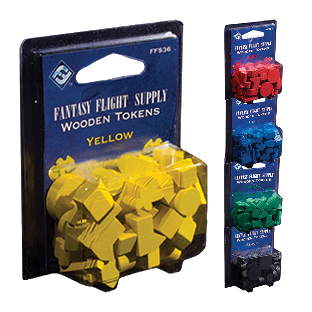 [T] Fantasy Flight Supply: Wooden Tokens