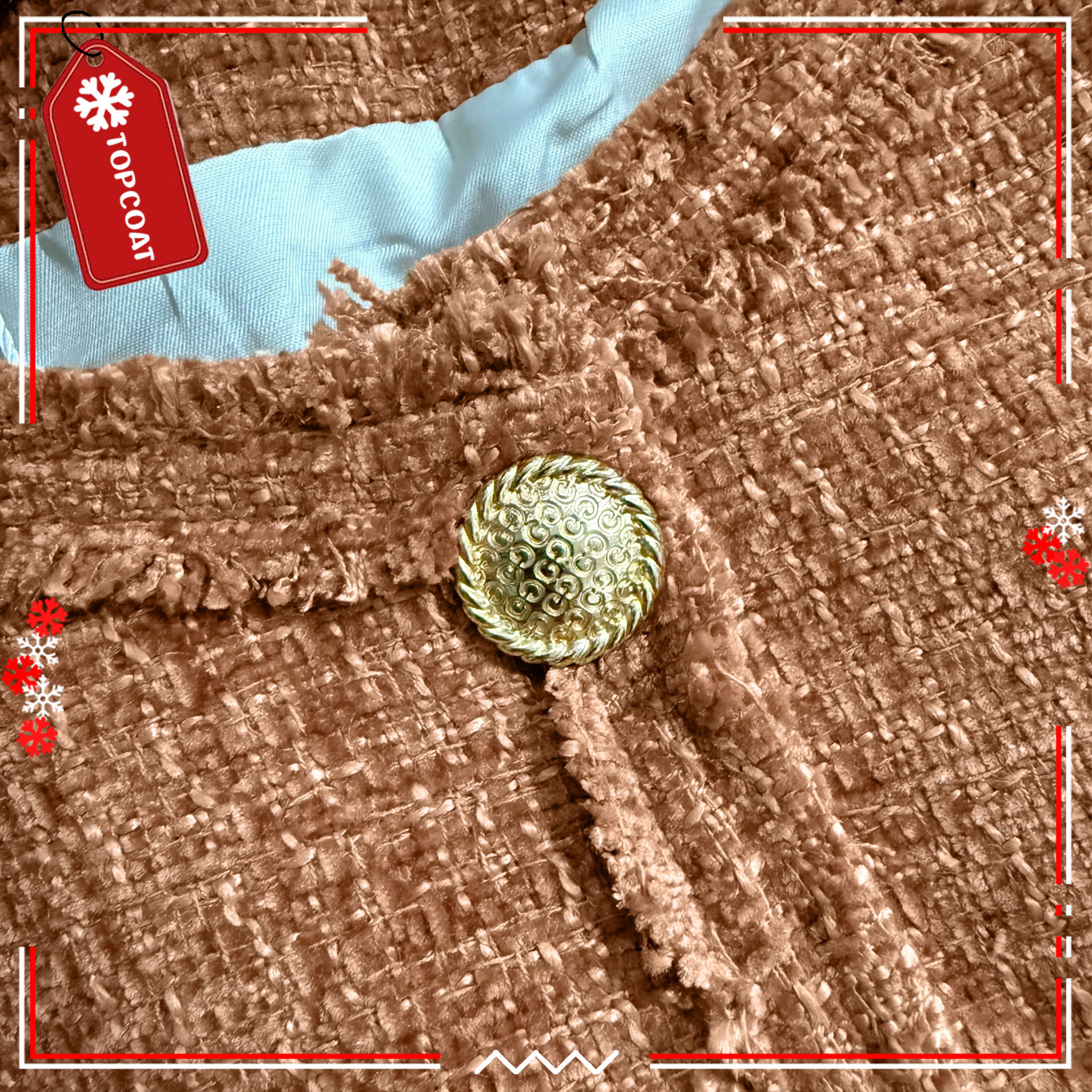 สูทคลุมผ้าทวิตสำหรับผู้หญิงซับในทั้งตัว ผ้ามีน้ำหนัก อยู่ทรง