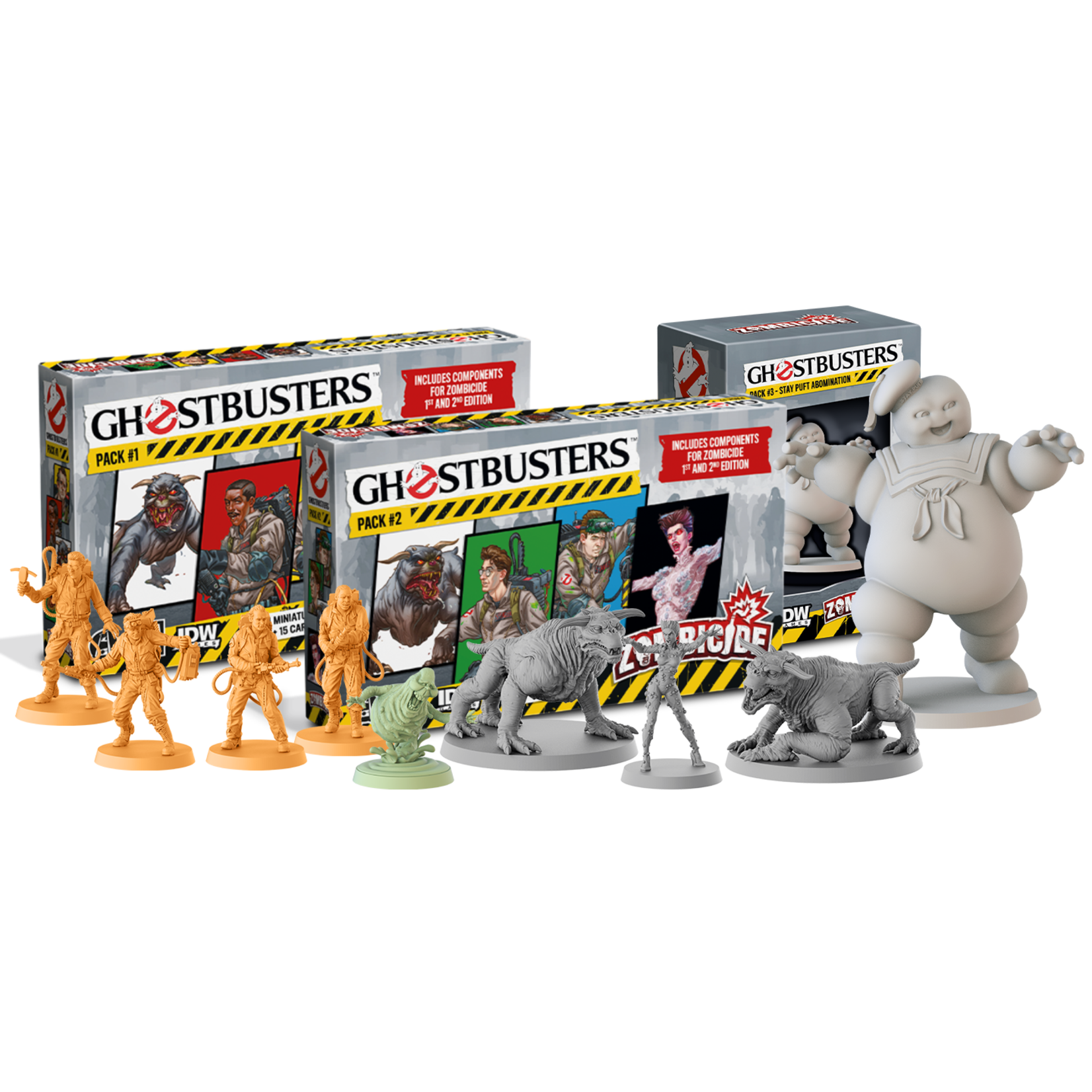 Zombicide: Ghostbusters Packs