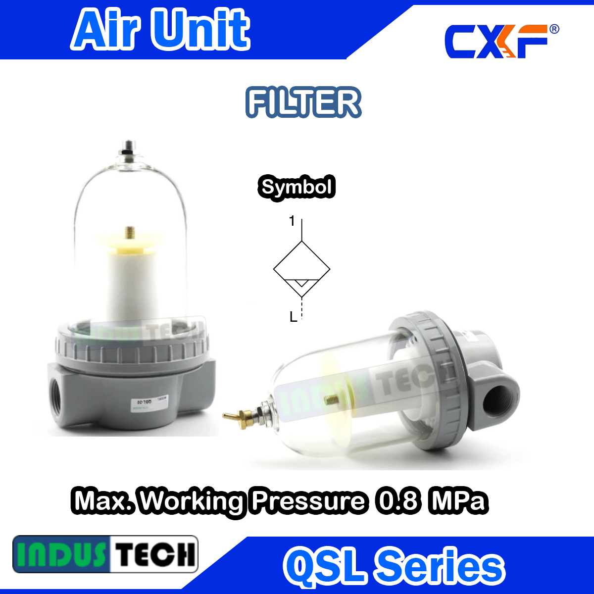 CXF Air Unit Filter รุ่น QSL