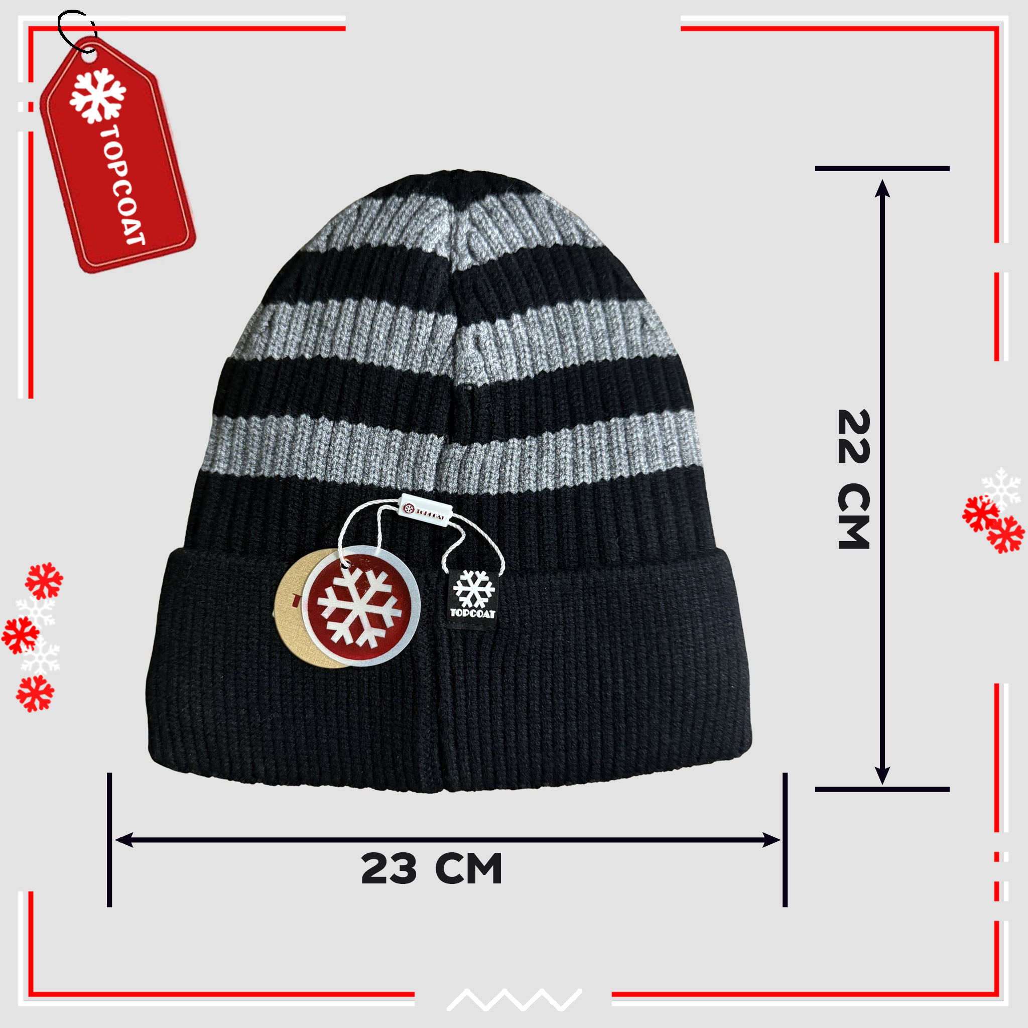 หมวกกันหนาว Unisex ยืดหยุ่น กระชับ ด้านในเป็นบุขนหนานุ่ม