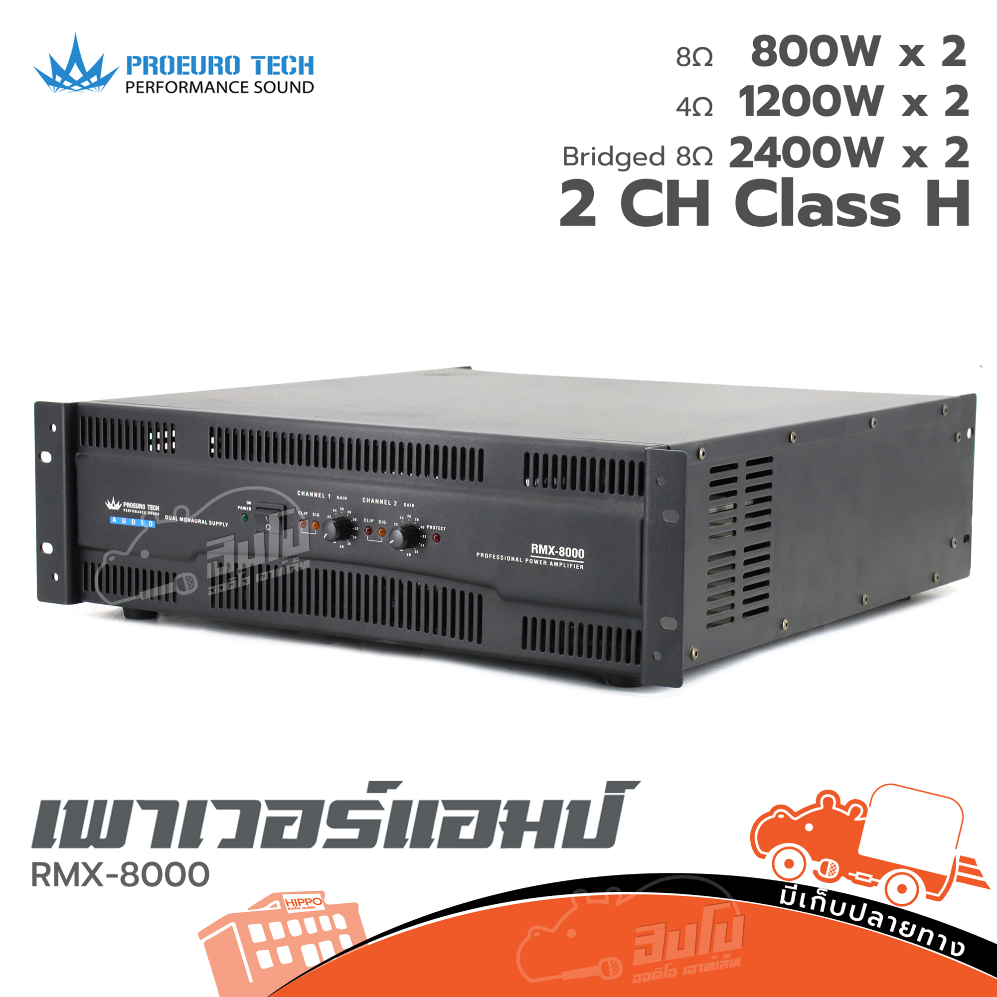 ขยาย PROEUROTECH RMX 8000 (HP001-01)
