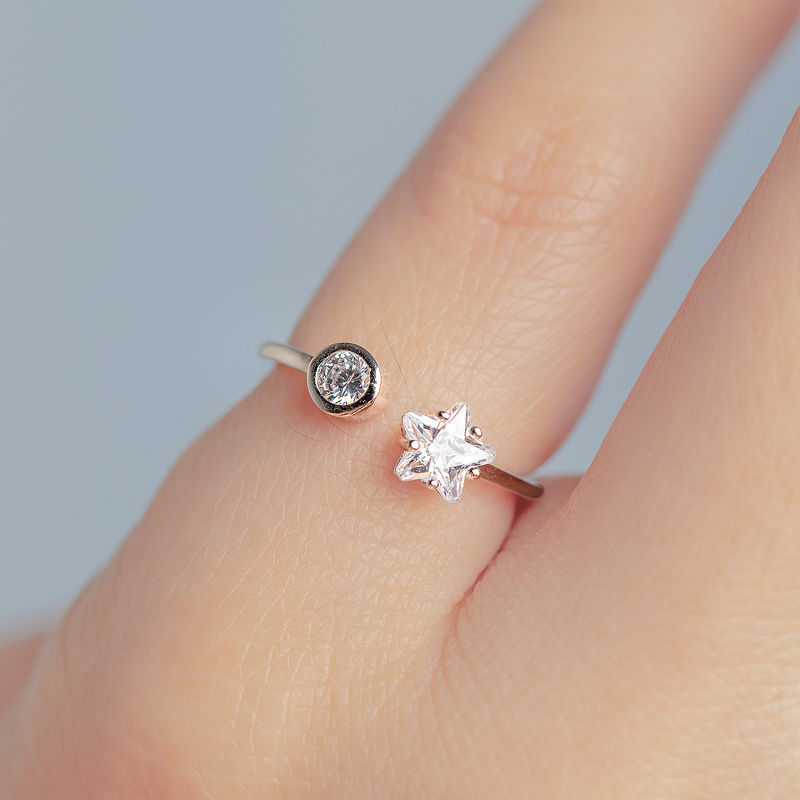 DIAMOND 18K WHITE GOLD RING แหวน เพชร ทอง 18K Pre-order