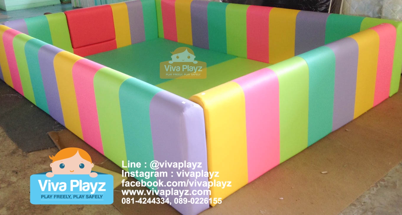 ตัวอย่างสี คอกกั้นเด็ก