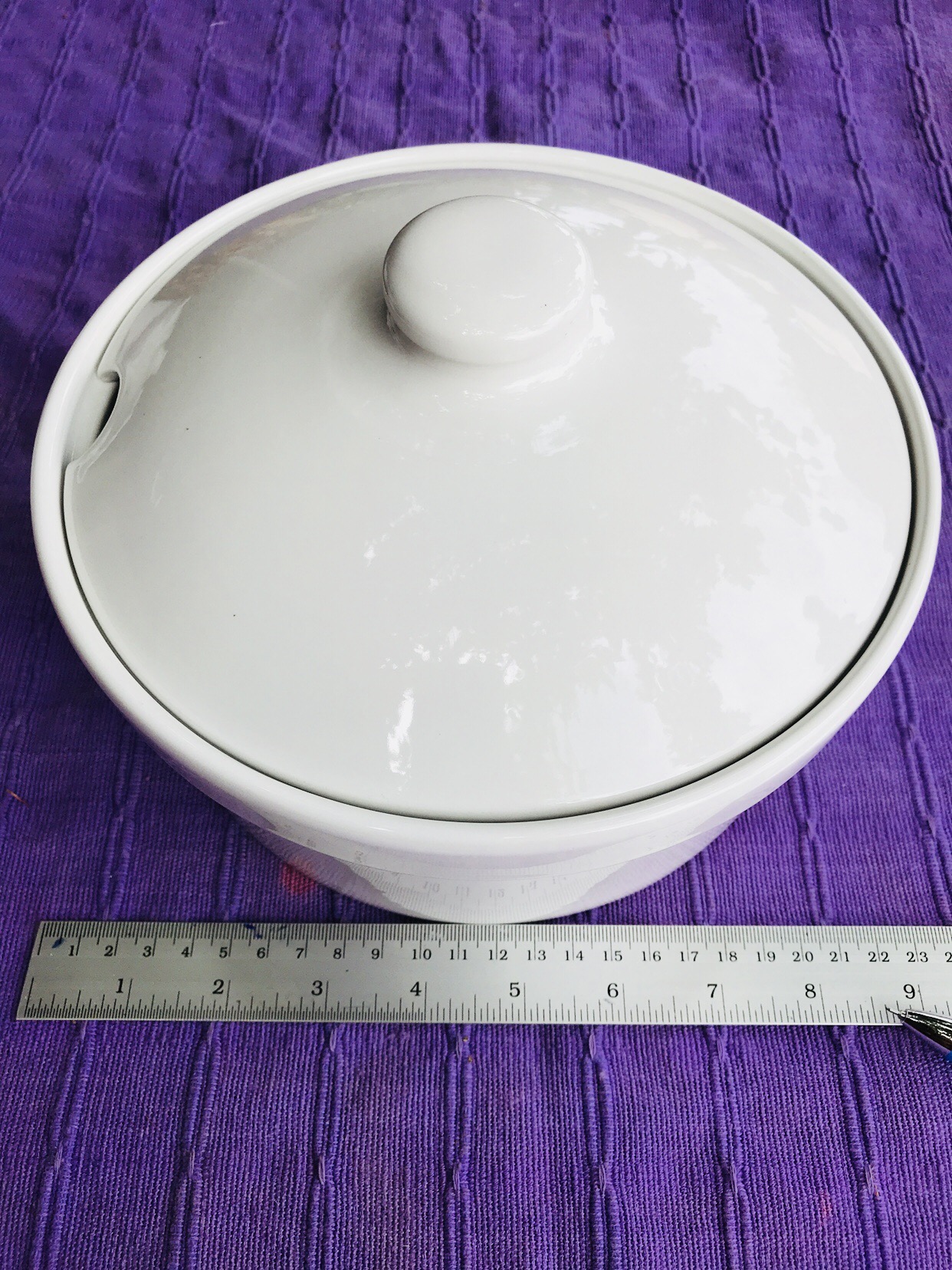 หม้อข้าวฝาปิดทรงปิ่นโต10”