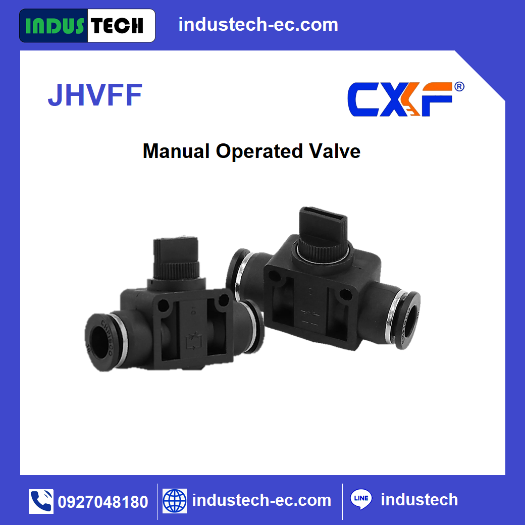 CXF ข้อต่อฝาดำ 2 ทางแบบเปิด-ปิด เสียบสาย 2 ข้าง รุ่น CXF JHVFF