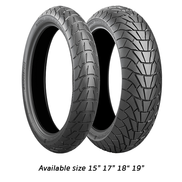 ยางมอเตอร์ไซค์ BRIDGESTONE BATTLAX ADVENTURECROSS SCRAMBLER AX41S