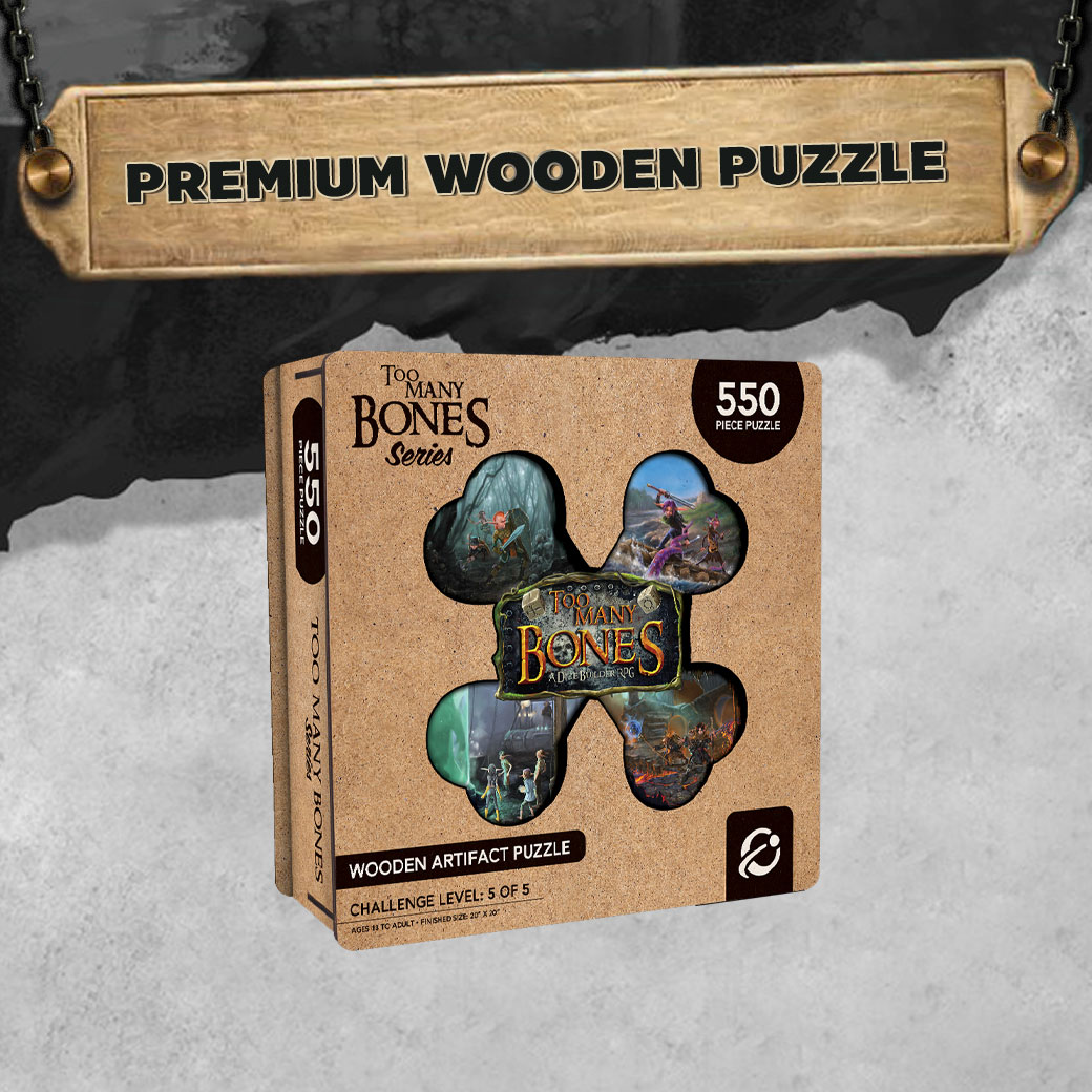 Too Many Bones: Wooden Puzzle Premium