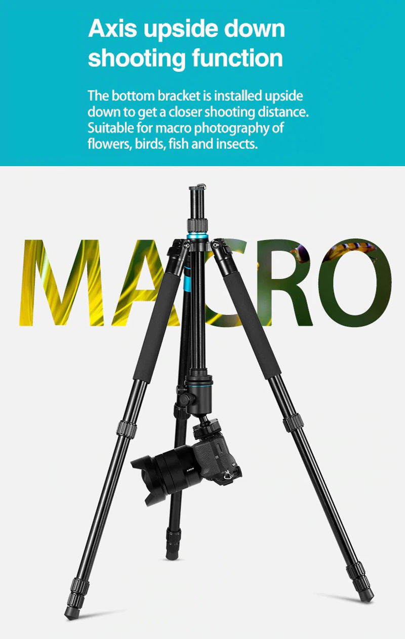 Soonpho Tripod Monopod รุ่น SP-30 Q-999 ขาตั้งกล้อง ทำเป็นขาเดี่ยวได้ Free Phone Holder & Multi Function Pouch