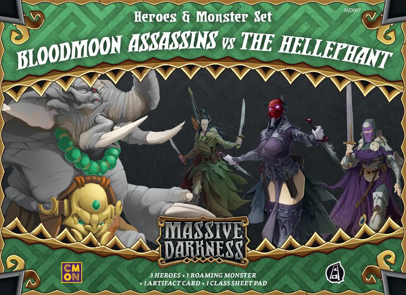 Massive Darkness: H&M set: Bloodmoon Assassins