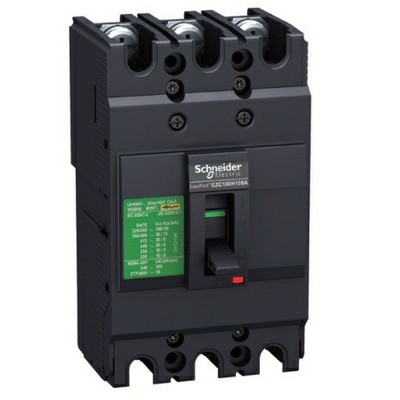 Schneider เบรกเกอร์ MCCB รุ่น EasyPact EZC ชไนเดอร์ Electric รุ่นN 25KA EZC250N3