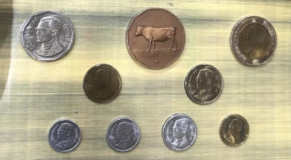 แผงเหรียญกษาปณ์หมุนเวียนประจำปี พ.ศ. 2540