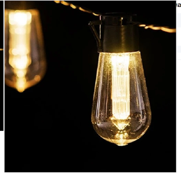 หลอดไฟวินเทจ LED หลอดไฟ led 2W ไฟตกแต่งขั้วE27 หลอดไฟเปลี่ยนสี ไฟตกแต่งห้อง ไฟประดับตกแต่ง หลอดไฟงานวัด ไฟเทค ไฟปาร์ตี้