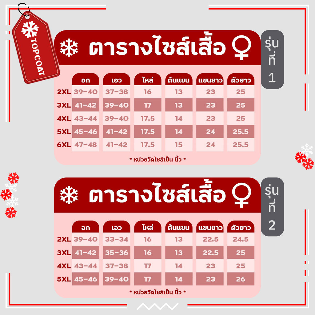 TOPCOAT เสื้อสูททรงเข้ารูปไซส์ใหญ่ ซับในทั้งตัว ใส่ทำงาน มี 2 แบบ (1 ตัว) Size : 2XL-6XL