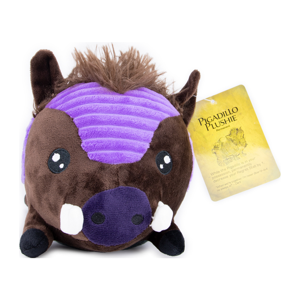 Too Many Bones: Pigadillo Plushie (Boar’d and Baby)