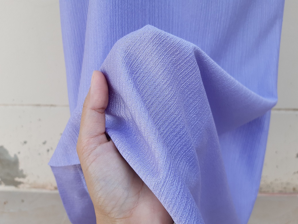 กระโปรงยาวสีม่วงพาสเทล