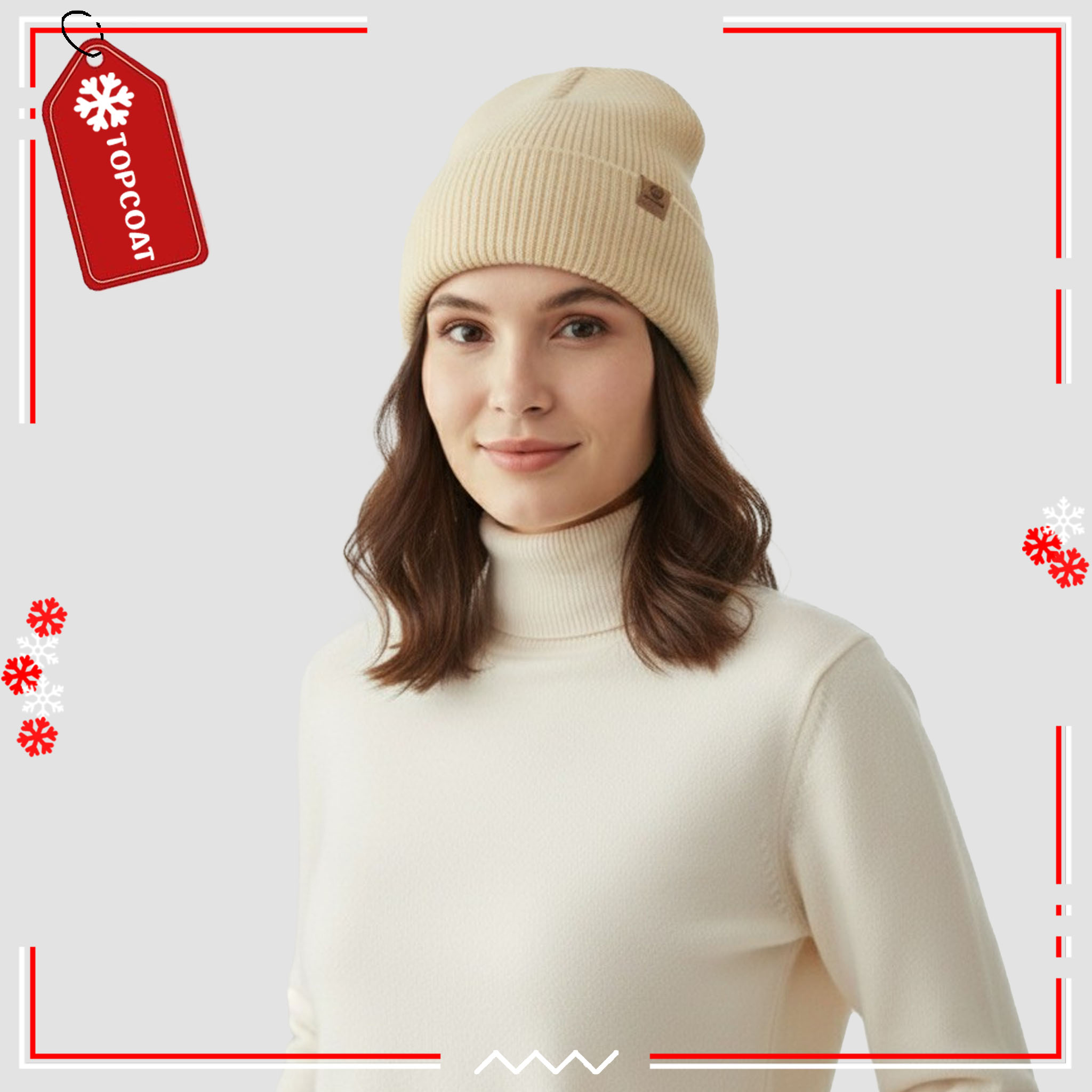 หมวกกันหนาว (Ribbed) บุขนหนานุ่มแบบพิเศษ ใส่สบายกระชับ