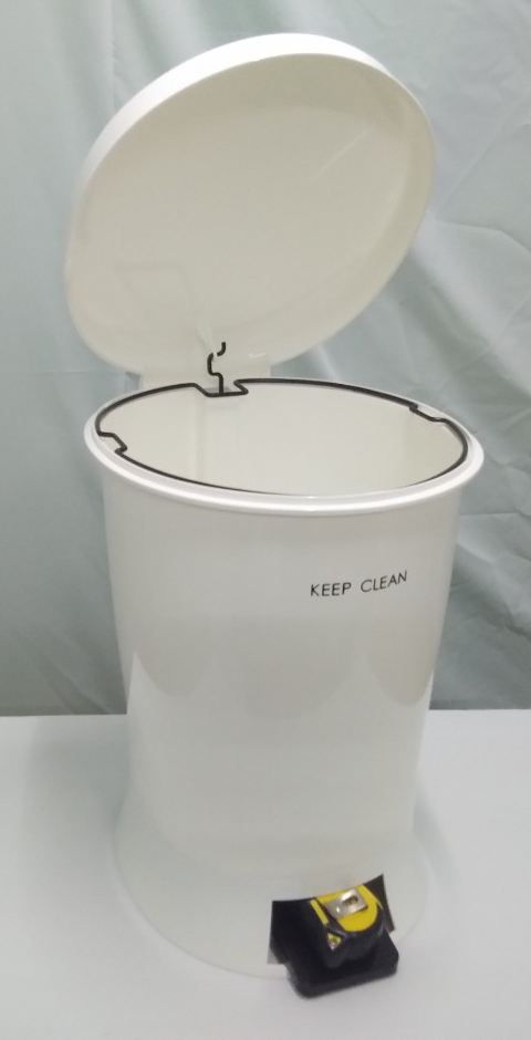 ถังขยะเท้าเหยียบ ทรงกลม 25 ลิตร